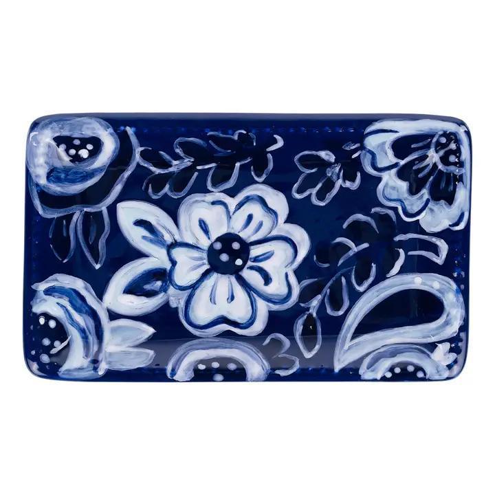 Blue & White Trinket Tray