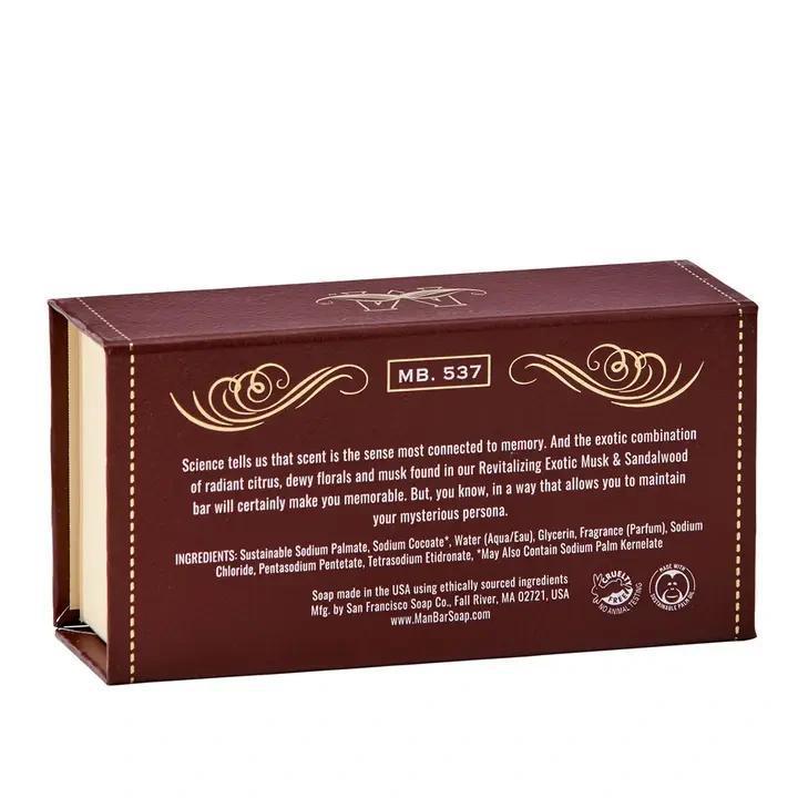 Exotic Musk & Sandalwood Bath Bar