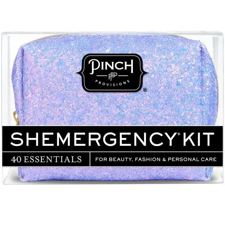 Periwinkle Glitter Shemergency Kit