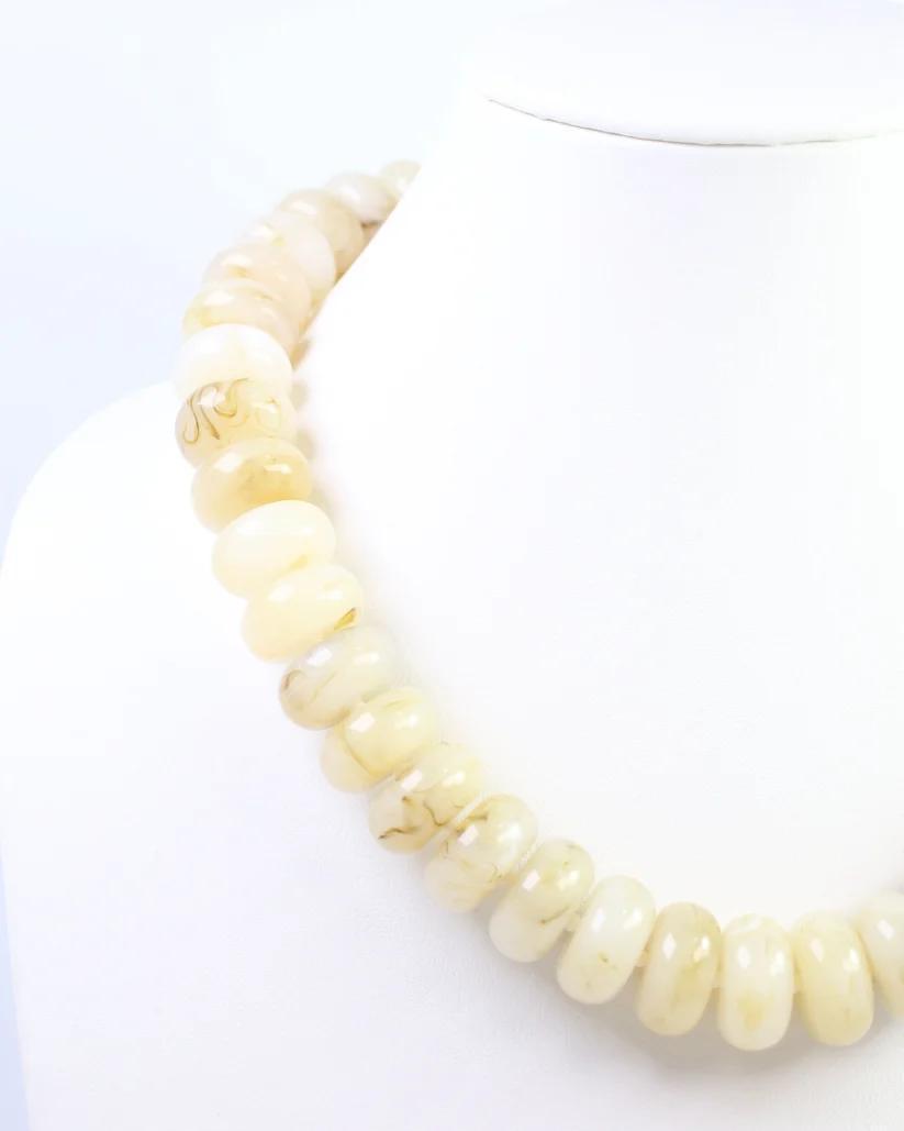 Pipestone Marble Natural Necklace