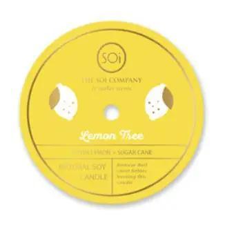 Lemon Tree Icon Candle