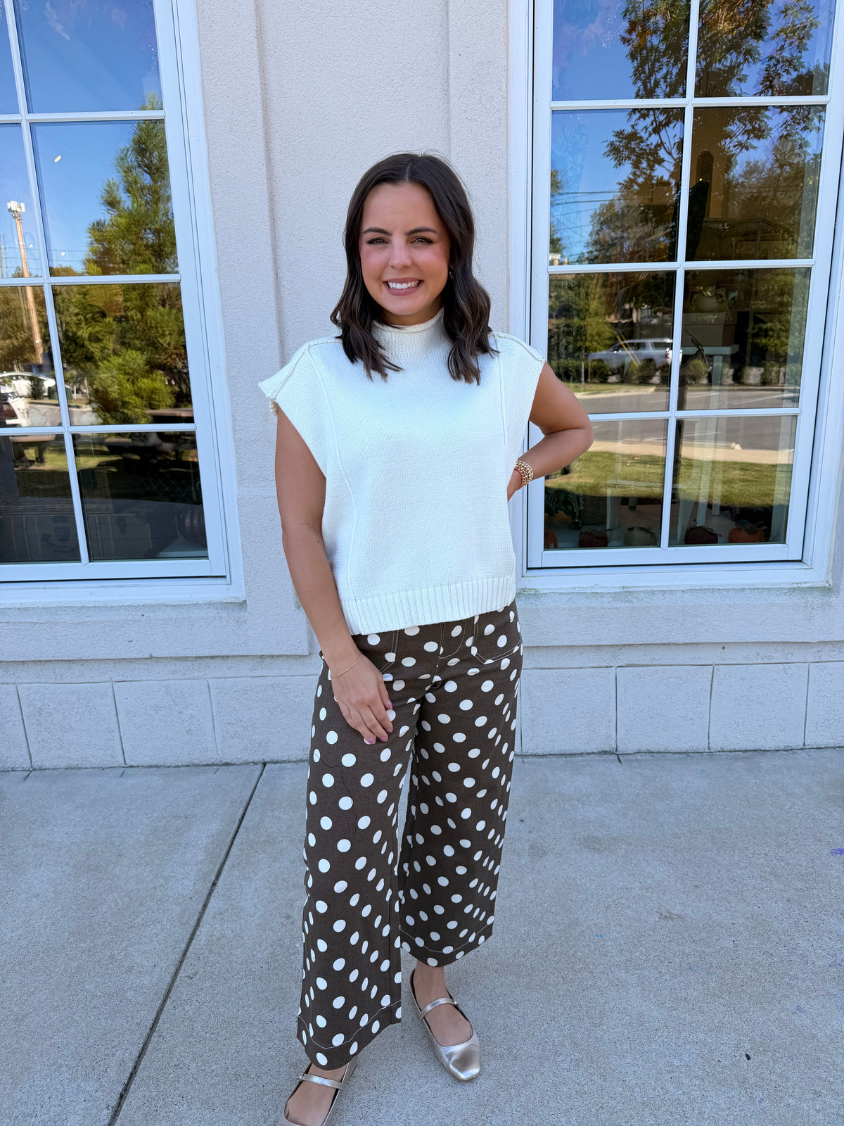 Brownie Polka Dot Pants