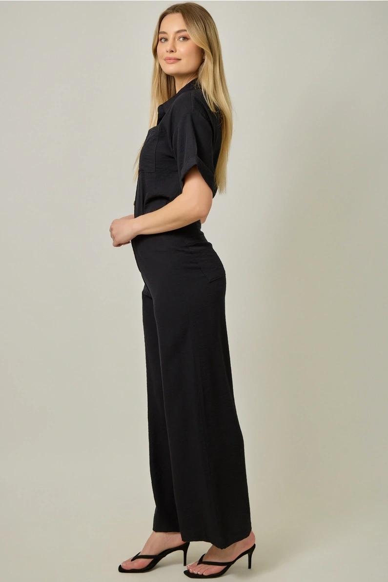 Black Soft Wash Viscose Set