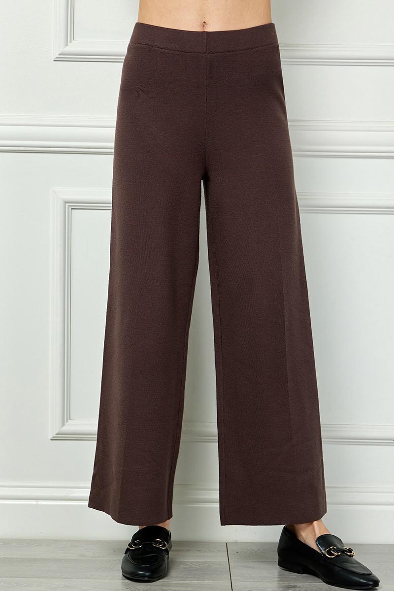 Chocolate Brown Sweater Set