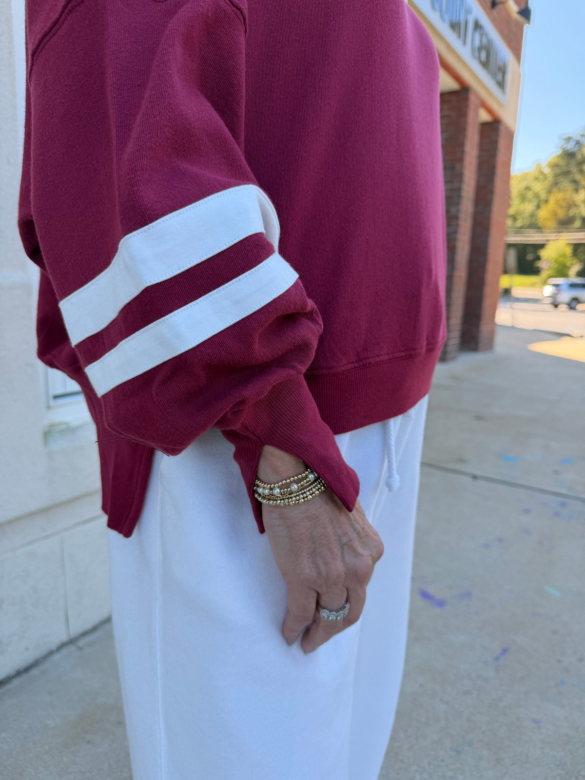 Tibetan Red Trenton Top