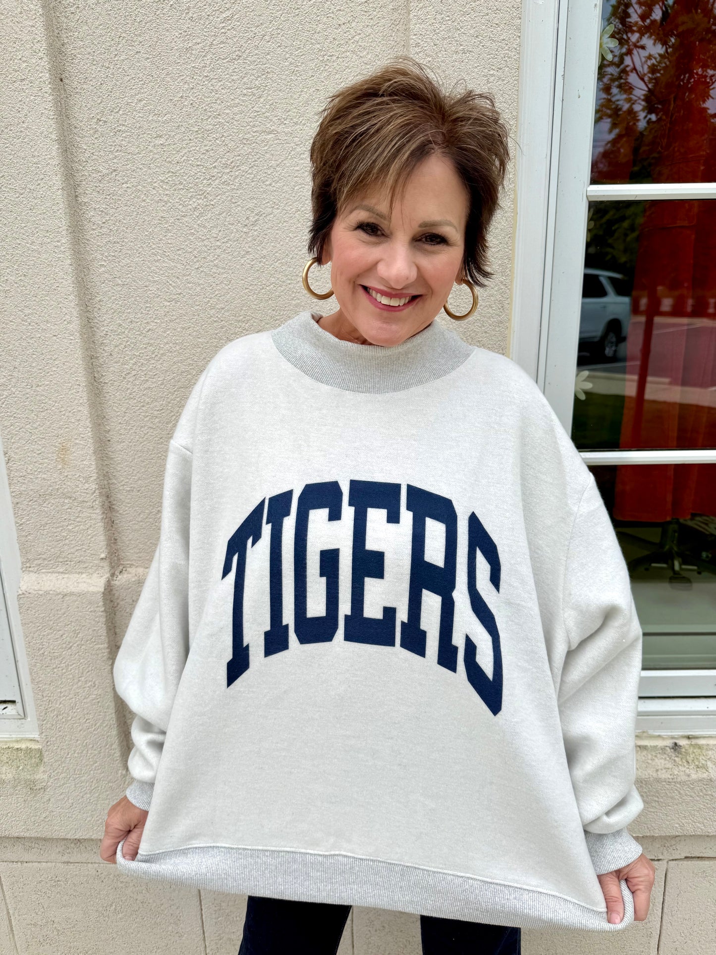 Tigers and War Damn Reversible Sweatshirt