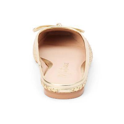 Remy Gold Weave Flat