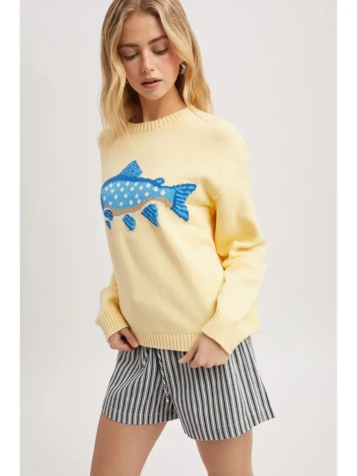 Lemon Fish Sweater
