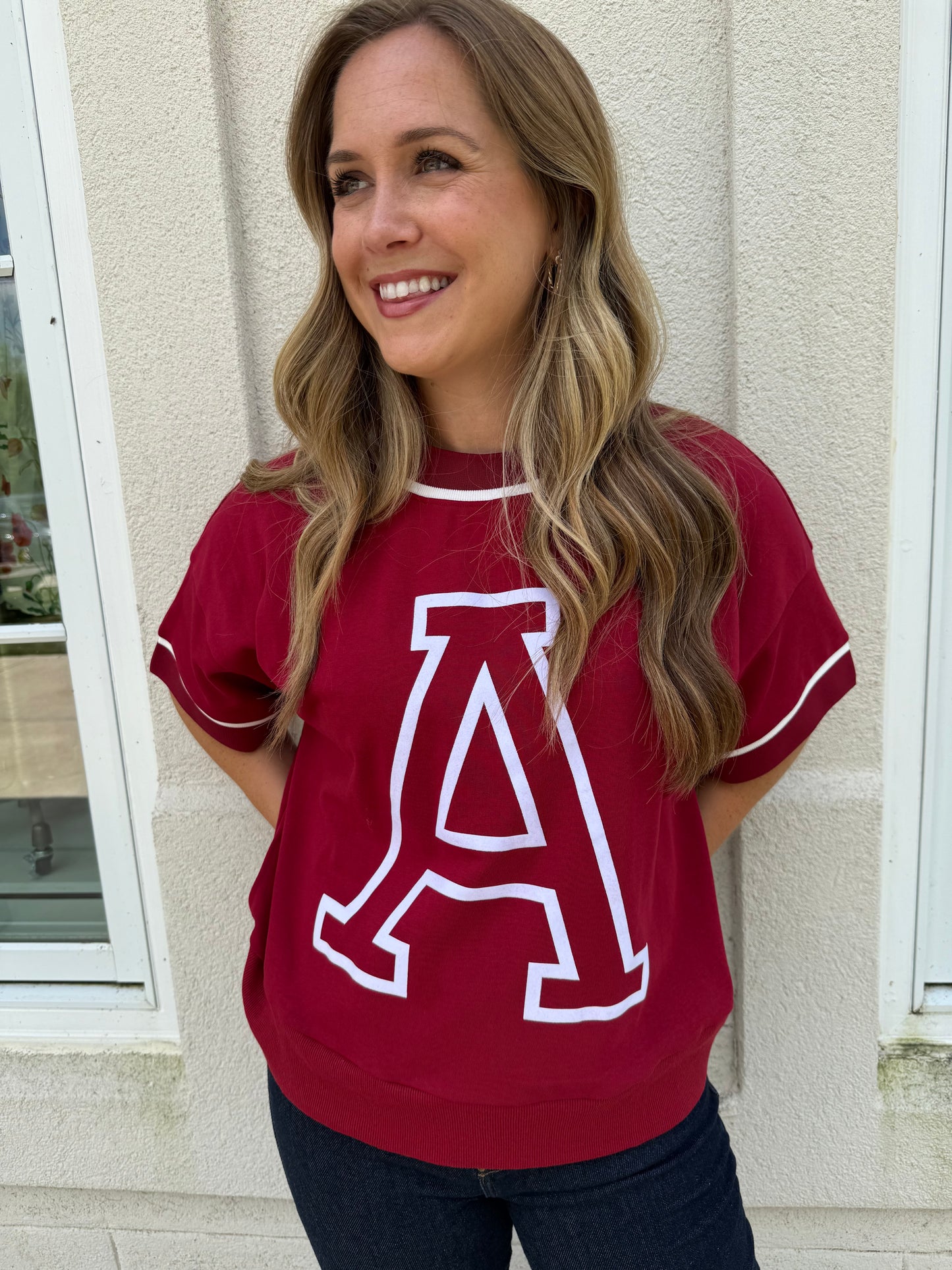 Dark Red Gameday Sweatshirt
