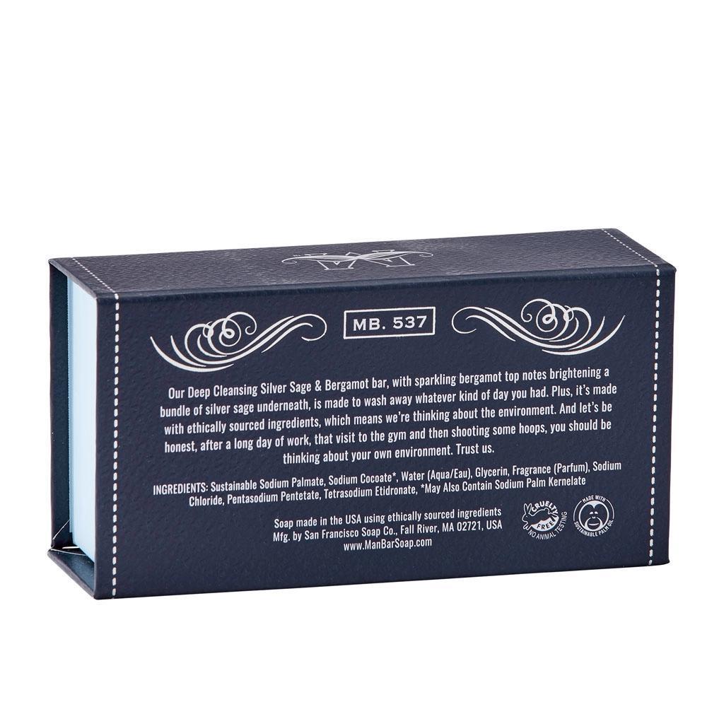Silver Sage & Bergamont Bath Bar