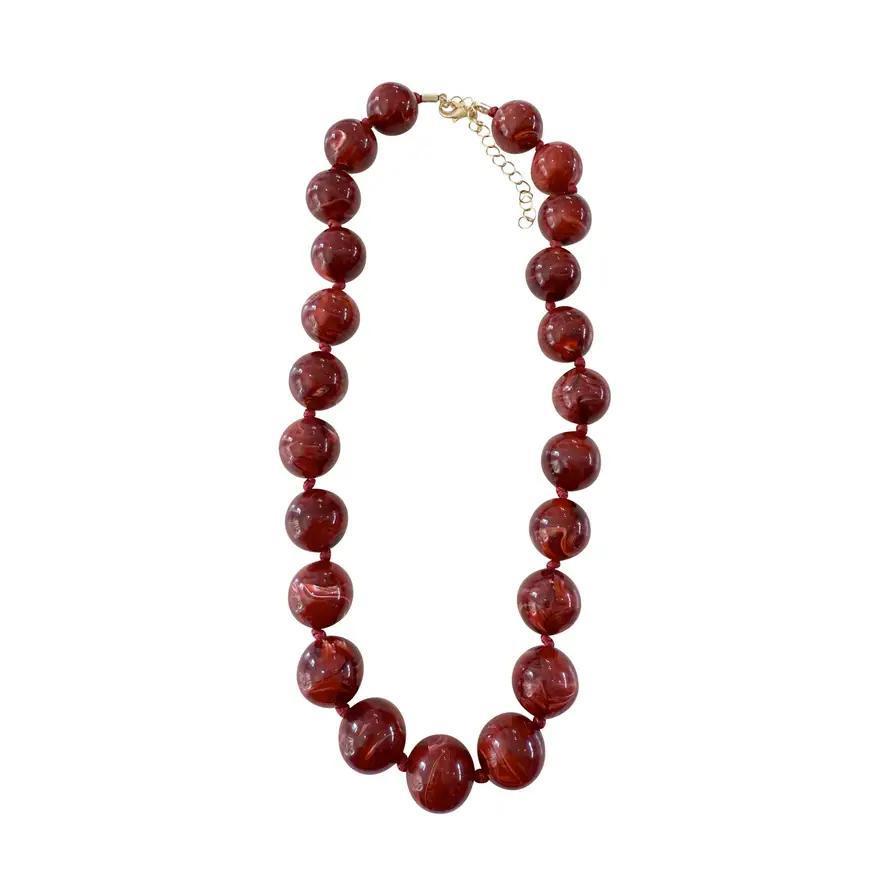 Mabry Maroon Necklace