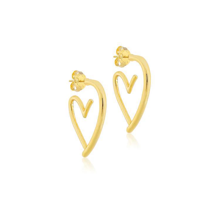 Sarina Studs - 18K Gold Plated