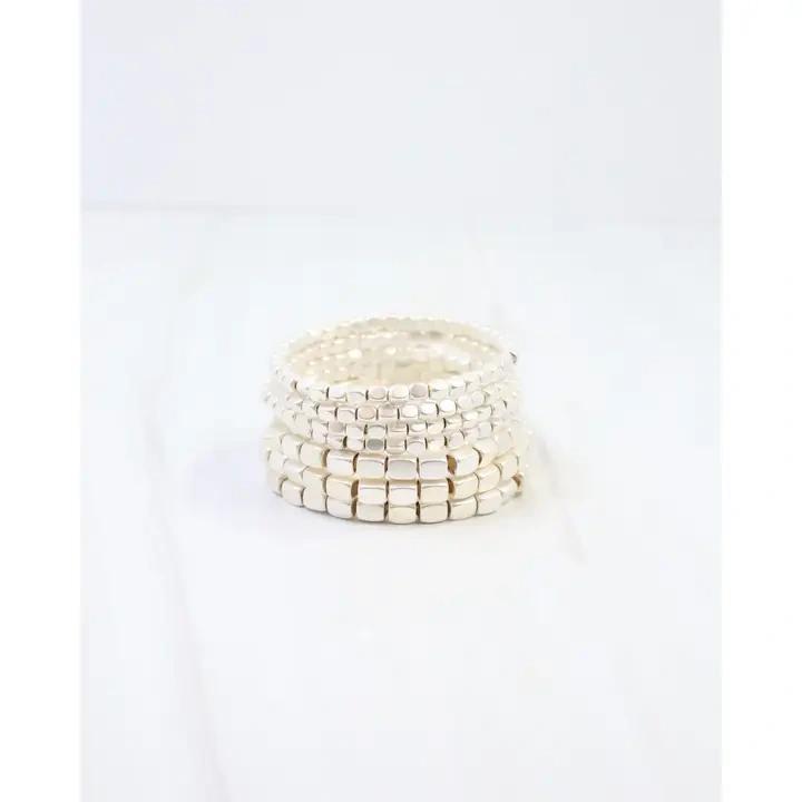 Durham Square Stretch Bracelet Set