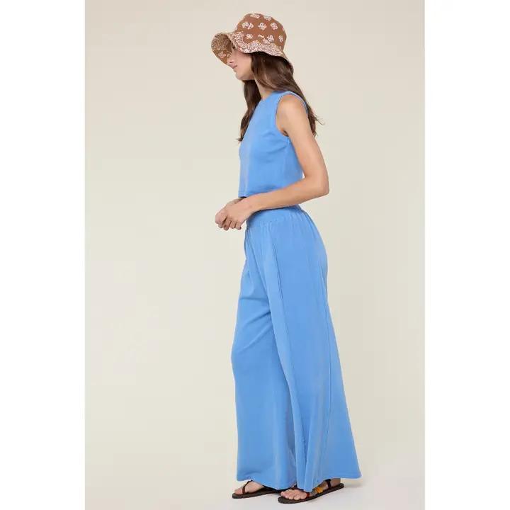 Coastal Palazzo Pant Set