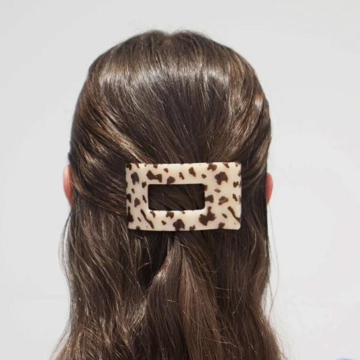 Blonde Tortoise Sm Flat Rectangle