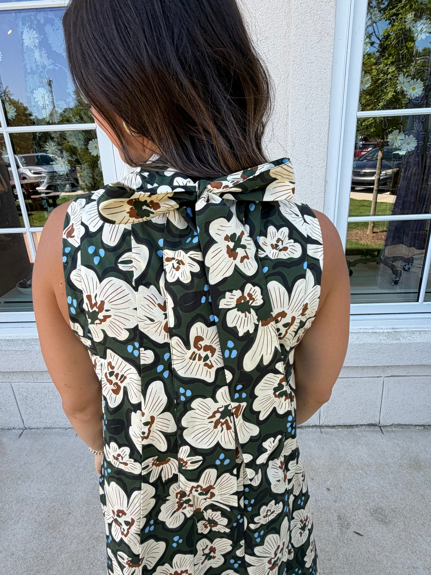 Verdigris Sleeveless Maxi