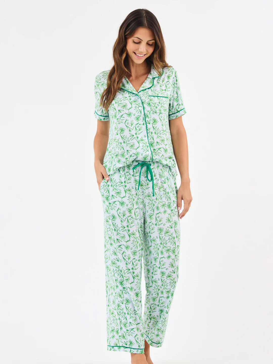 Charlotte Laurel Pajama Pant Set