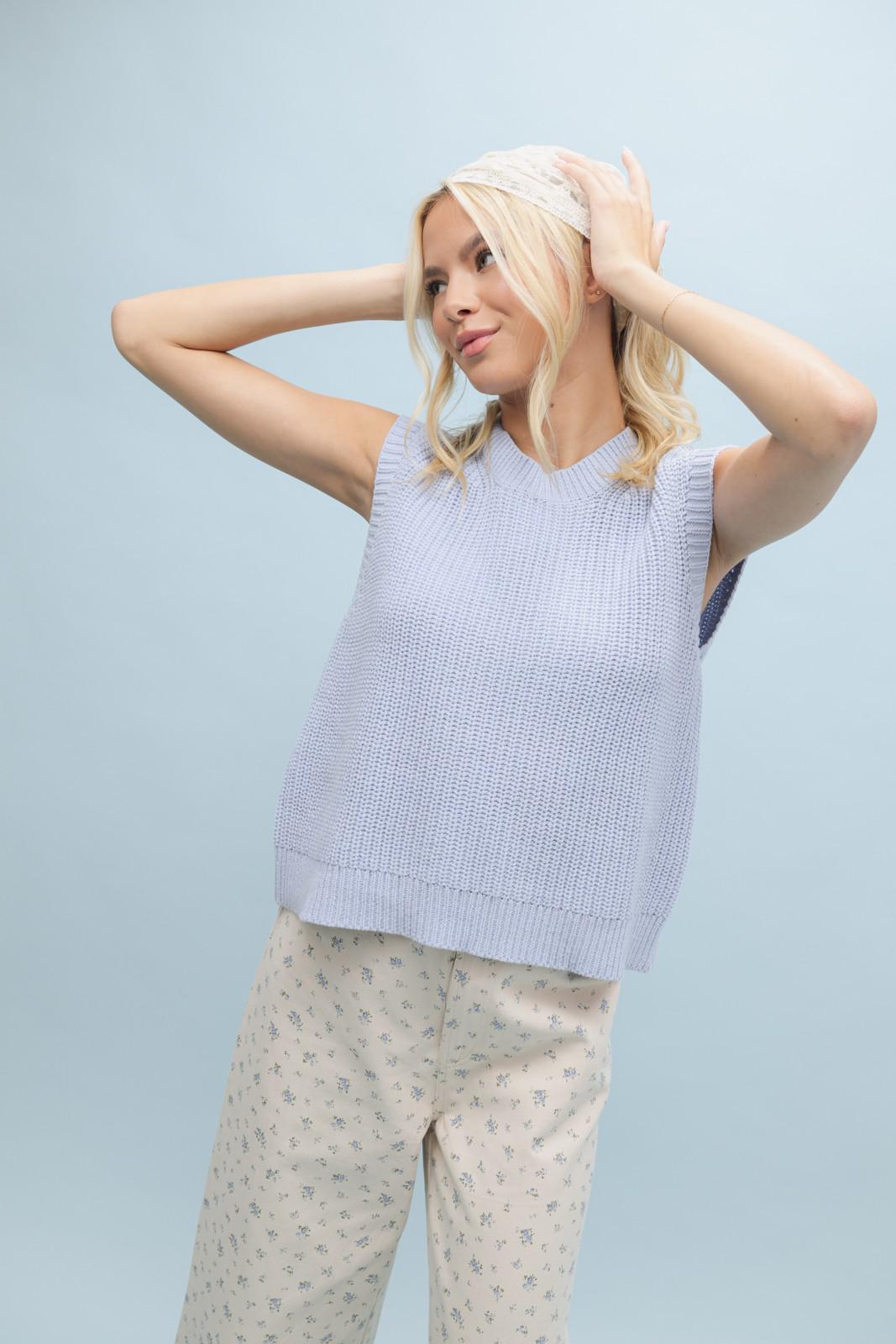 Cloud Knit Sweater Vest