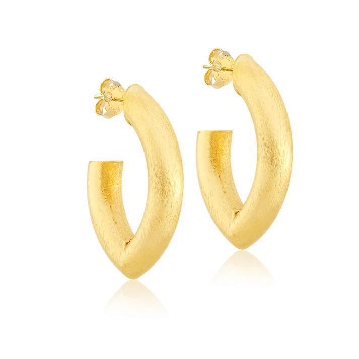 Stare Hoops - Brushed