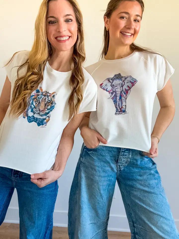 Tiger Blues Edgy Shirt