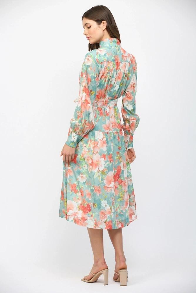 Seafoam Multi Maxi Dress