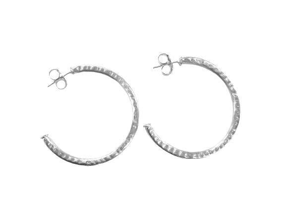 Petite Hammered Everybody's Br Silver