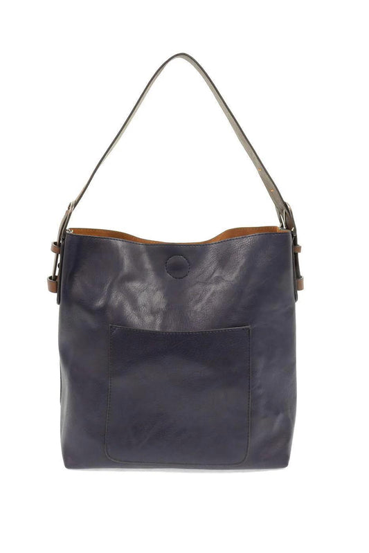 Midnight Blue Hobo with Coffee Handle