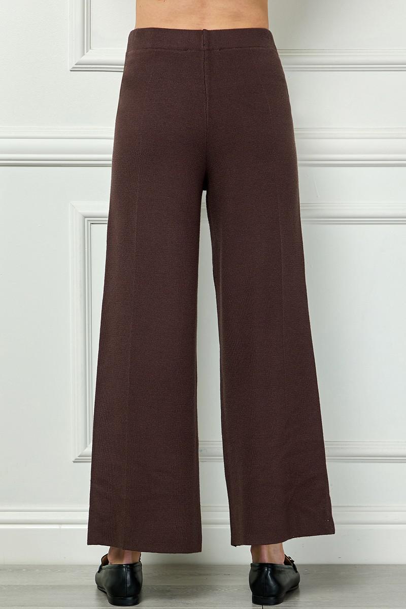 Chocolate Brown Sweater Set