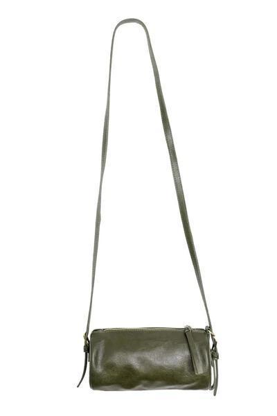 Dark Olive Vixen Convertible  Barrel Crossbody