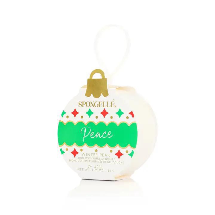 Holiday Ornament Peace Winter Pear