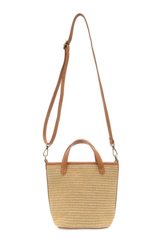 Natural Straw Mini Bucket