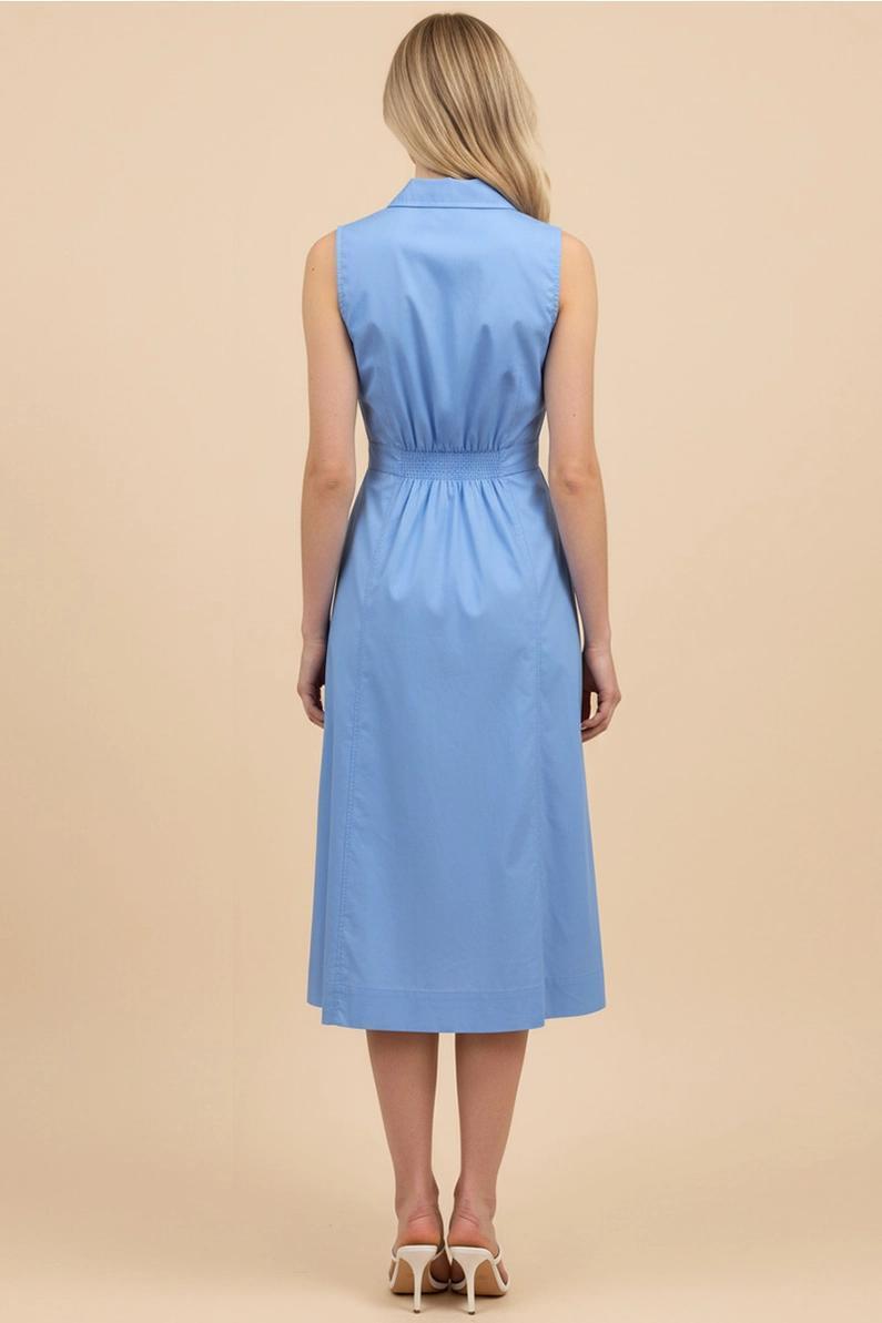 Urban Blue A-Line Shirt Dress