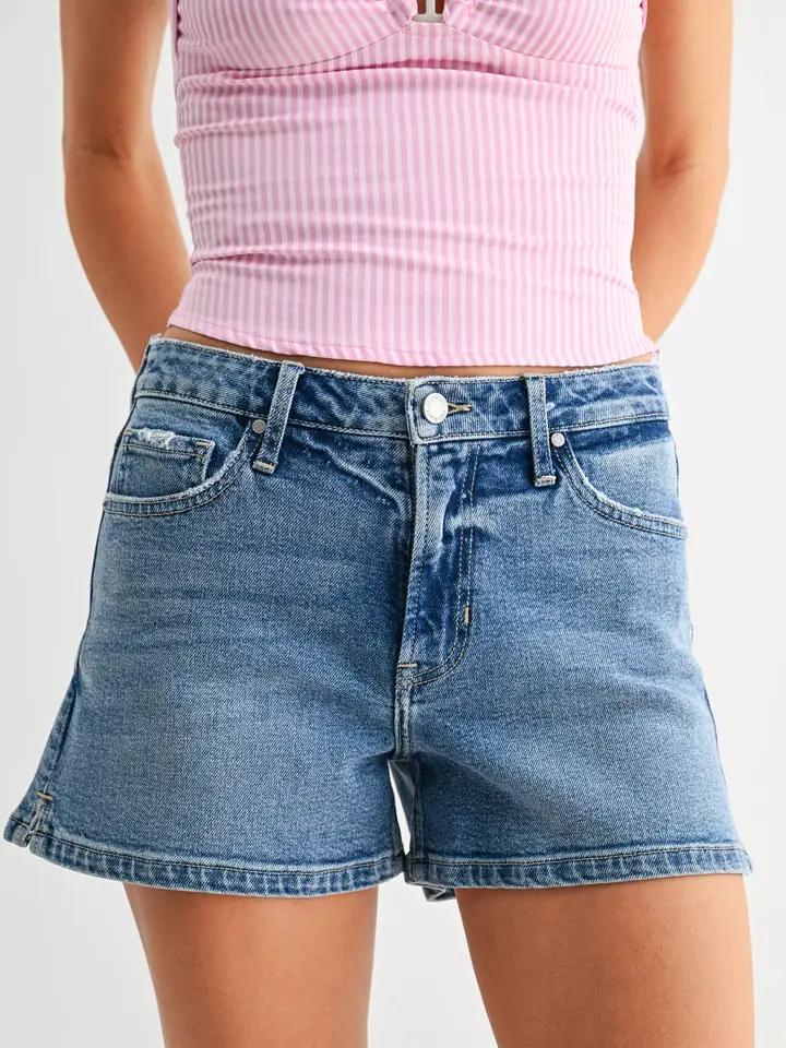 Medium Denim Short