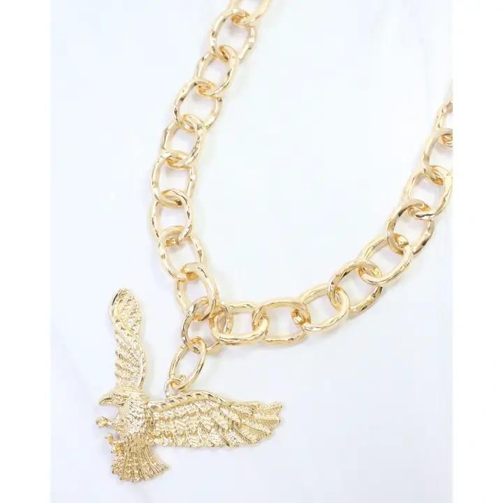 Chelsey Charm Eagle - gold
