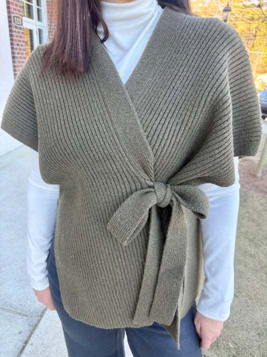 Verdigris Knitted Cardigan