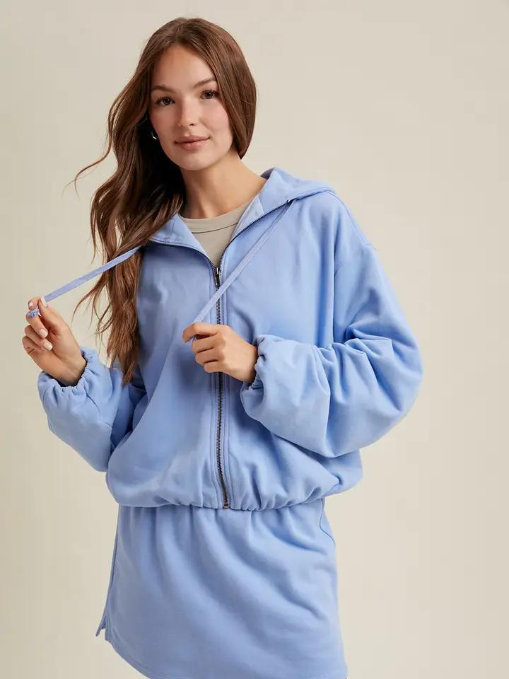 Seabreeze Bubble Hem Skirt Set