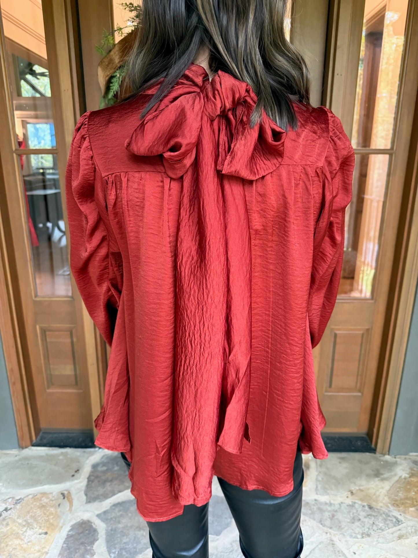 Sienna High Neck Blouse