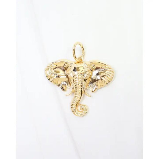 Chelsey Charm Elephant - gold