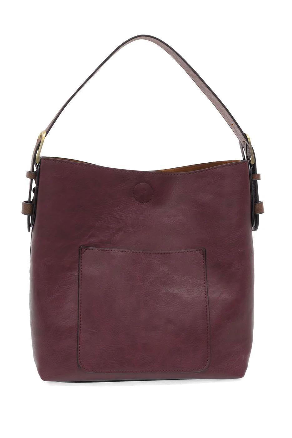 Blackberry Hobo with Coffee Handle Handbag