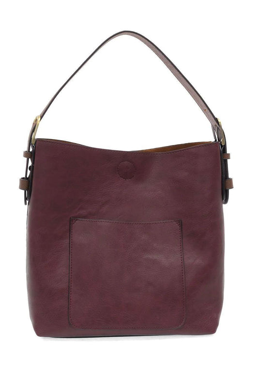 Blackberry Hobo with Coffee Handle Handbag