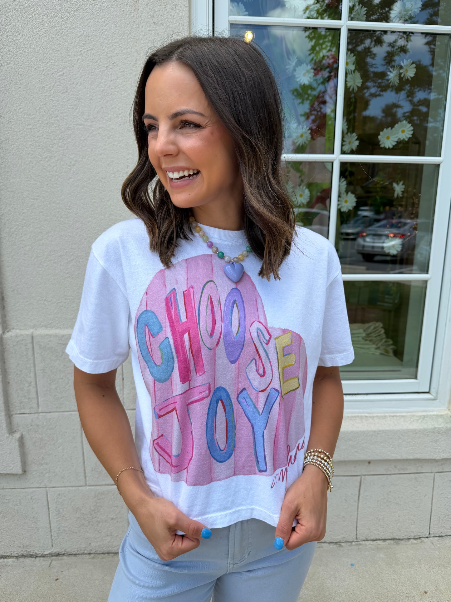 Choose Joy Boxy Tee