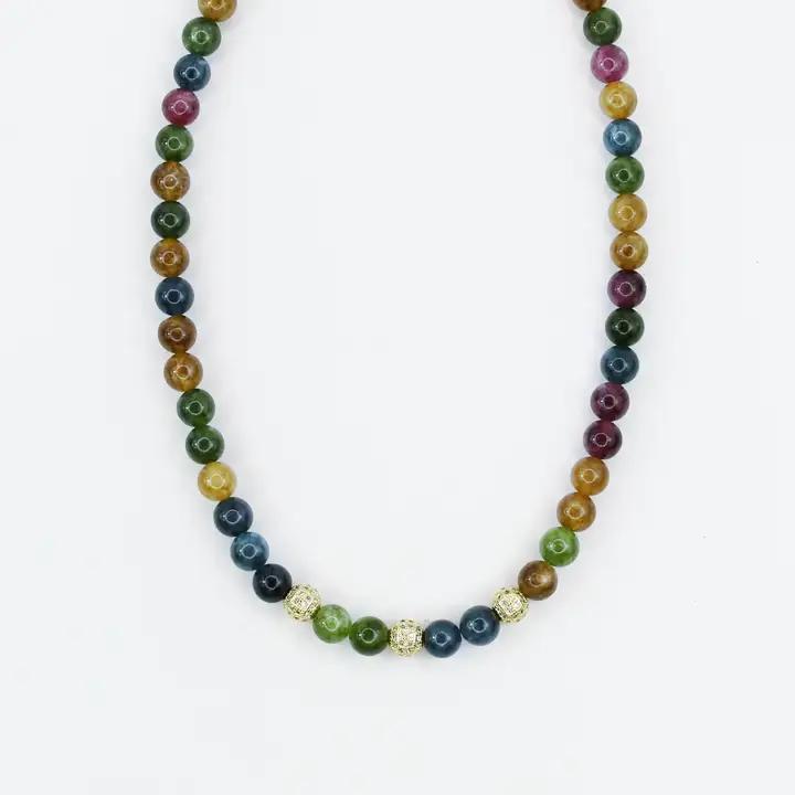 Eternal Color Gemstone Necklace
