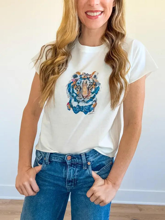 Tiger Blues Edgy Shirt
