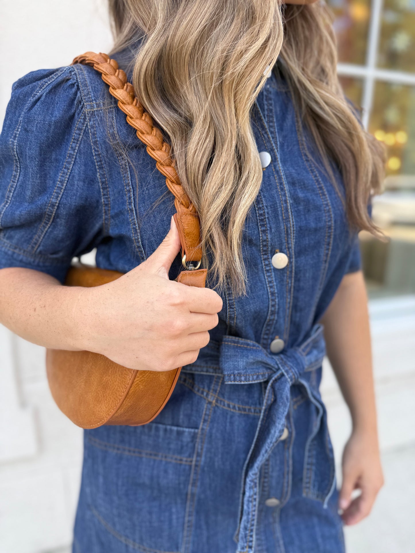 Medium Denim Mini