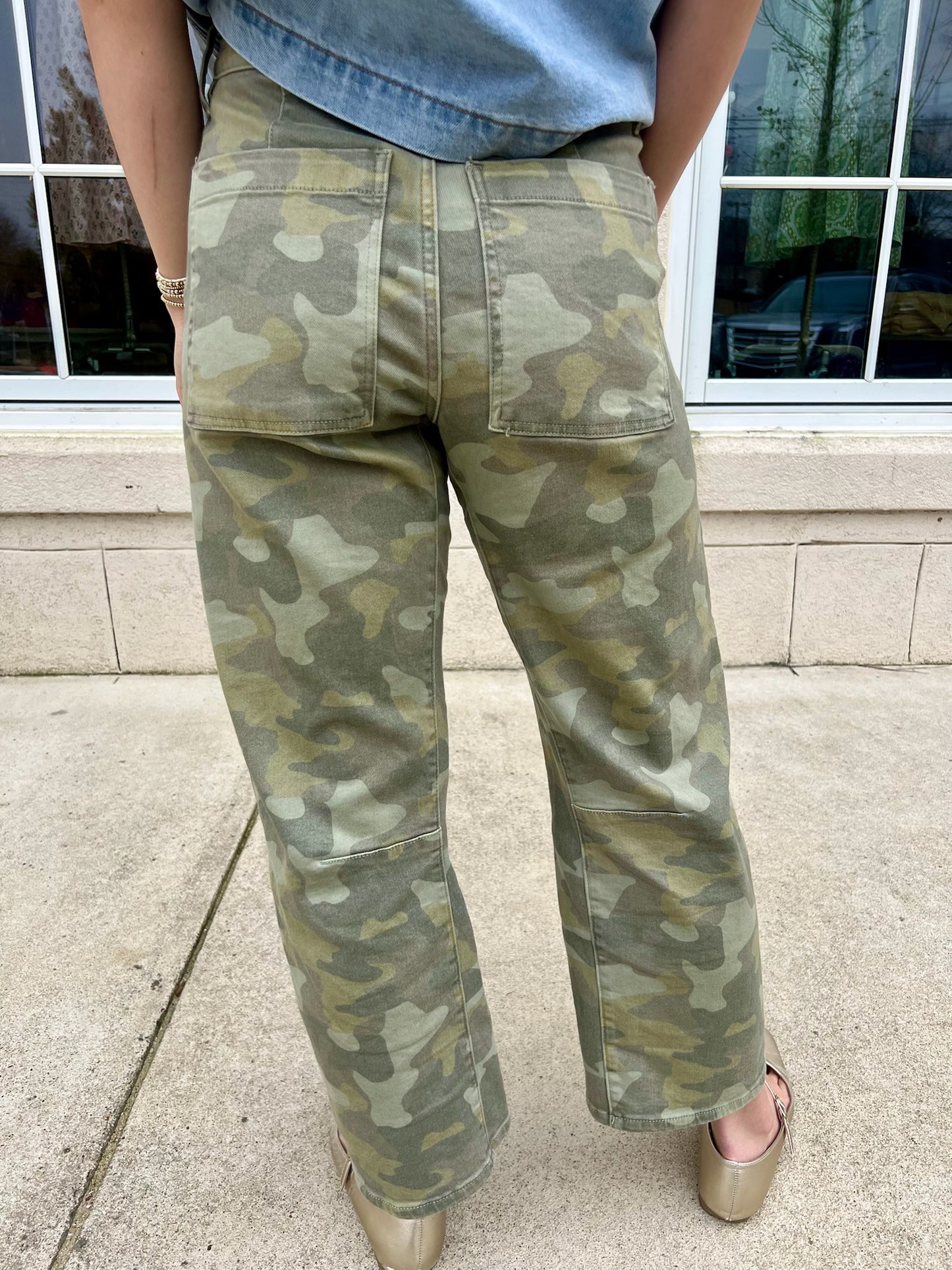 Riviera Camo Lasso Jeans