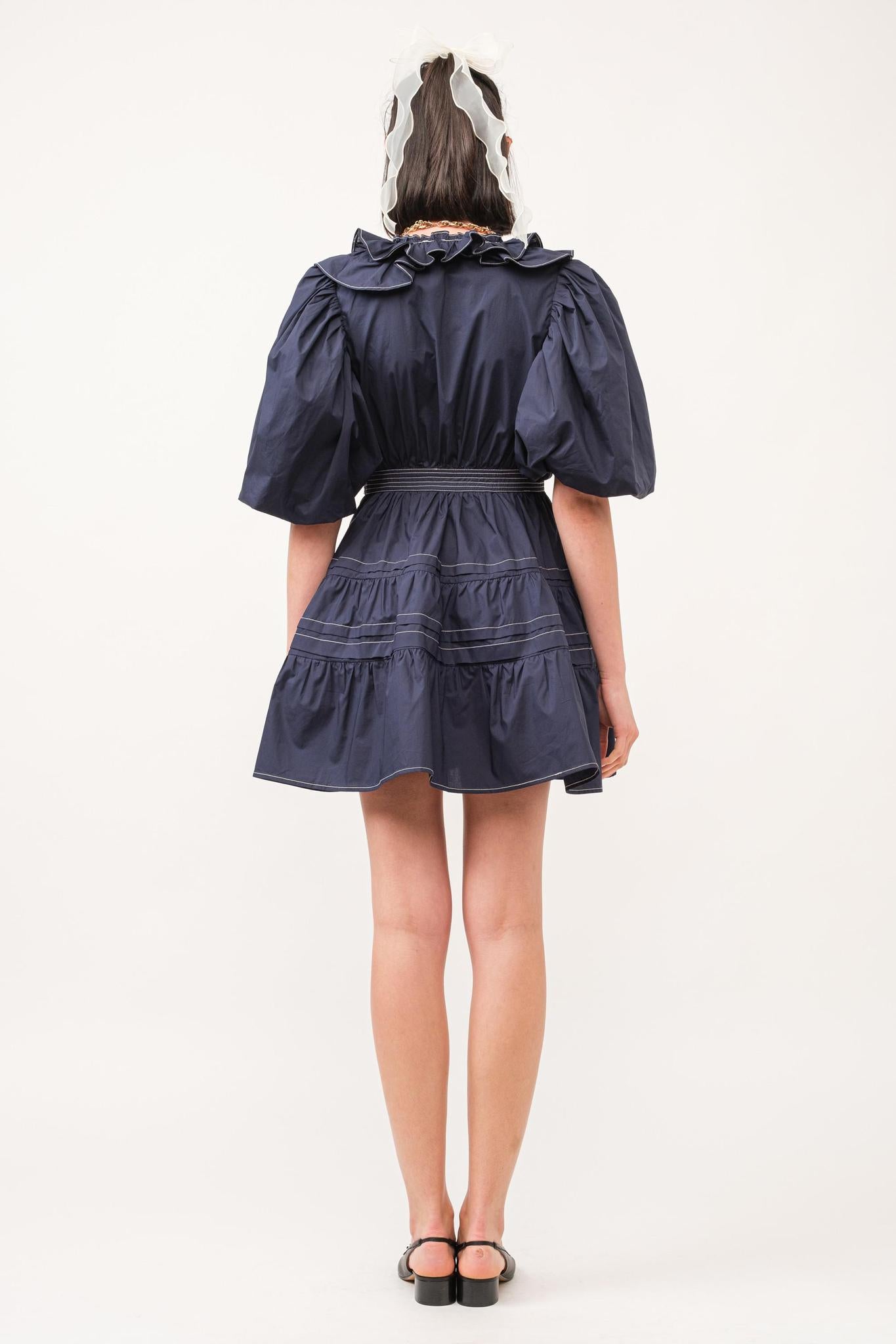 Navy Josefine Dress