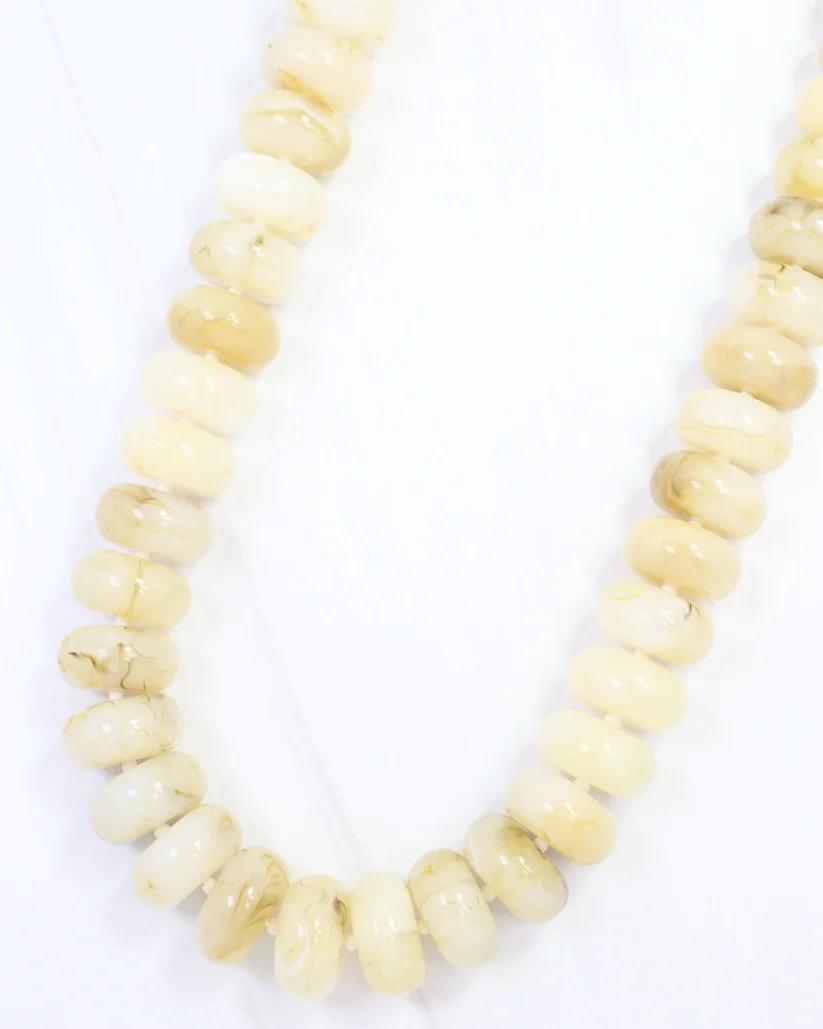 Pipestone Marble Natural Necklace