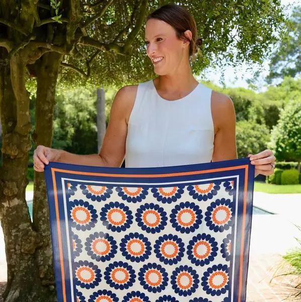 Lucy Floral Scarf Medium