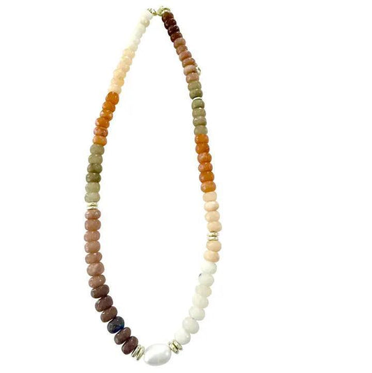 Karla Neutral Pearl Necklace