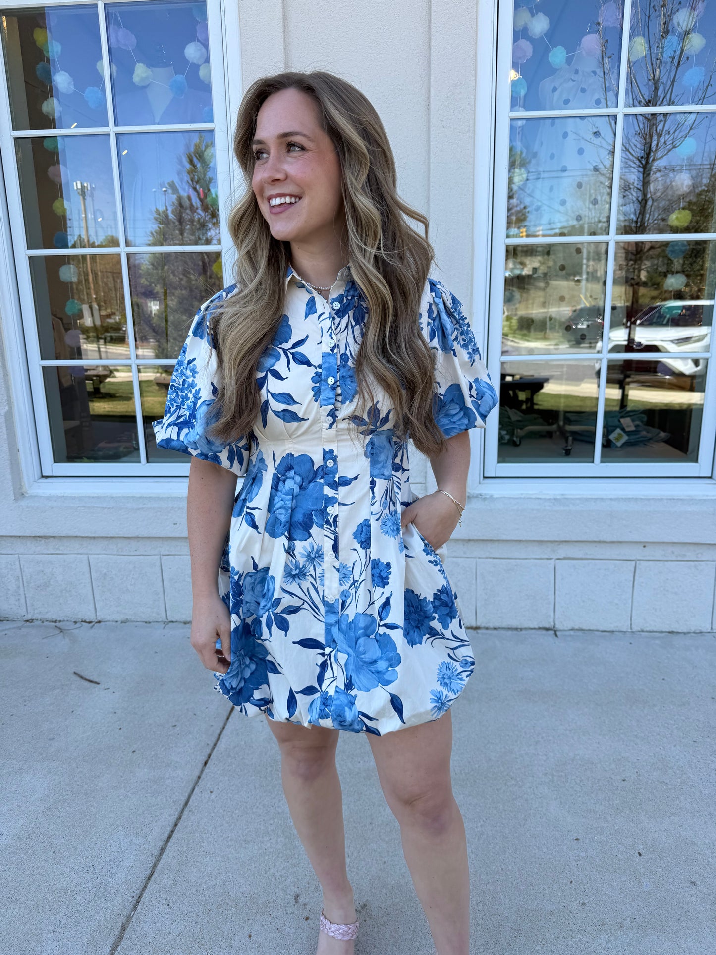 Tess Floral Bubble Dress